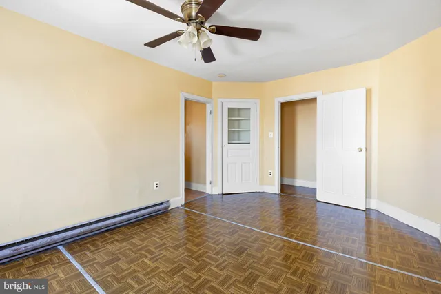wooden floor in an empty room