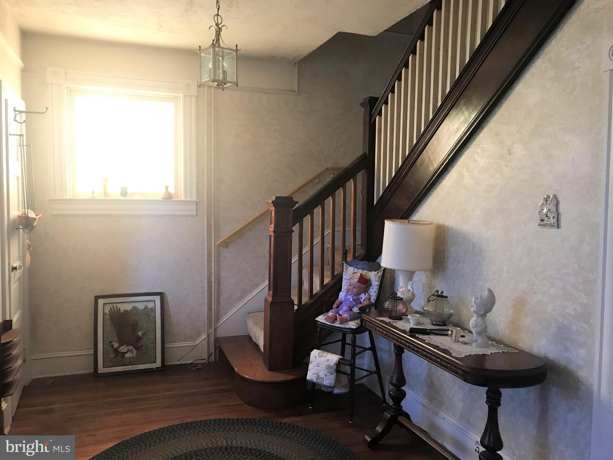 12318 Harford Road Hydes, MD 21082 - Photo 3 of 27 Original woodwork on the railings and stairway