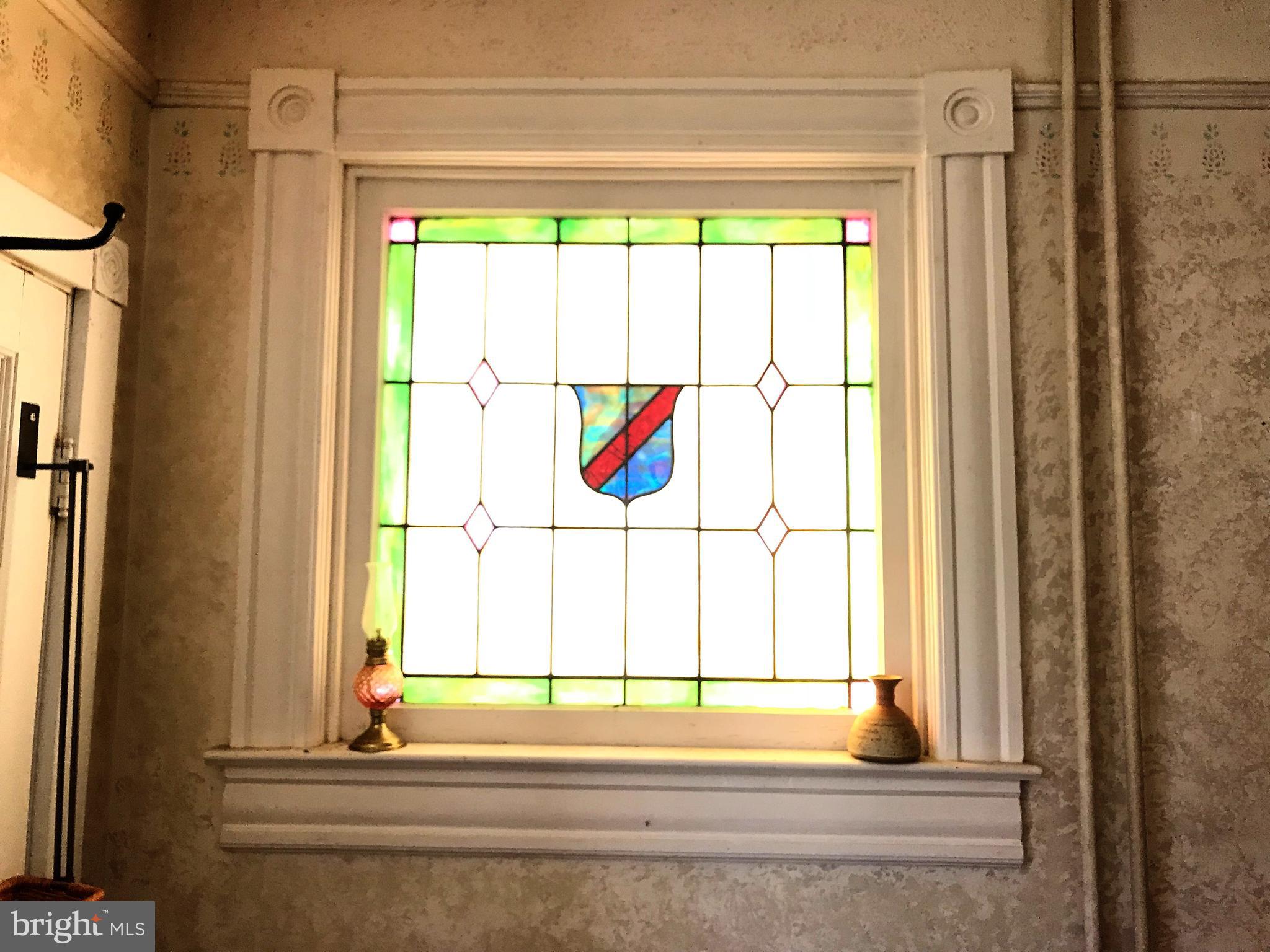 12318 Harford Road Hydes, MD 21082 - Photo 25 of 27 Original stained glass window