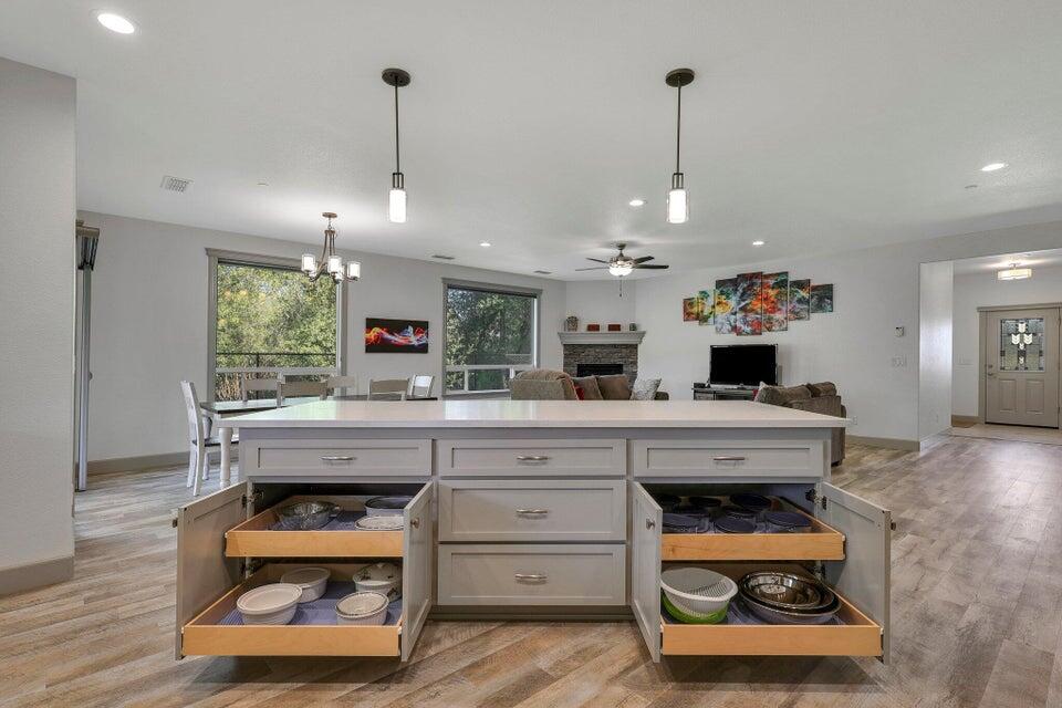 4724 Squirrel Run Court Redding, CA 96002 - Photo 9 of 28 Kitchen Island