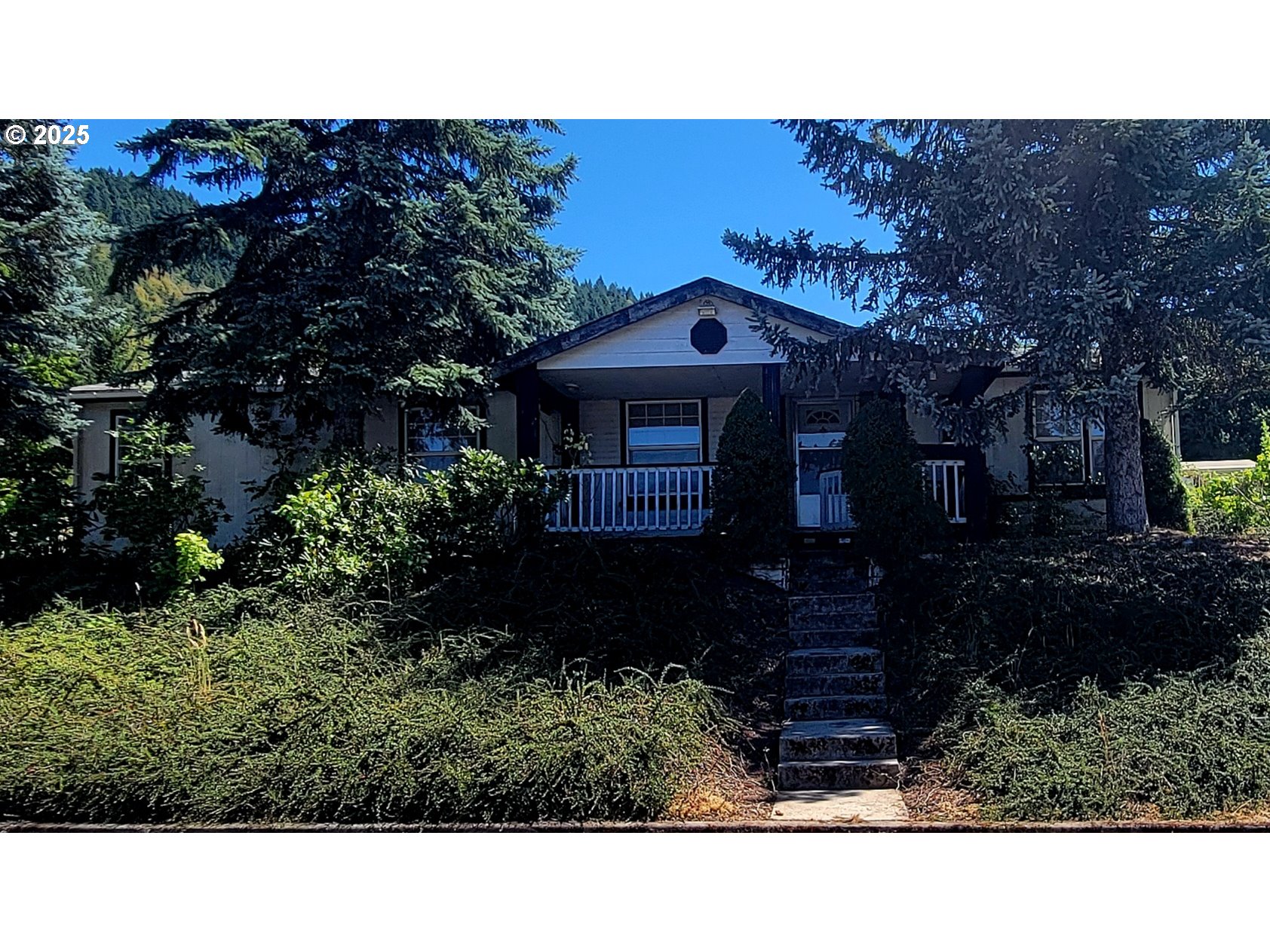 193 Clark Street Myrtle Creek, OR 97457 - Photo 1 of 31 a black and white house with a yard
