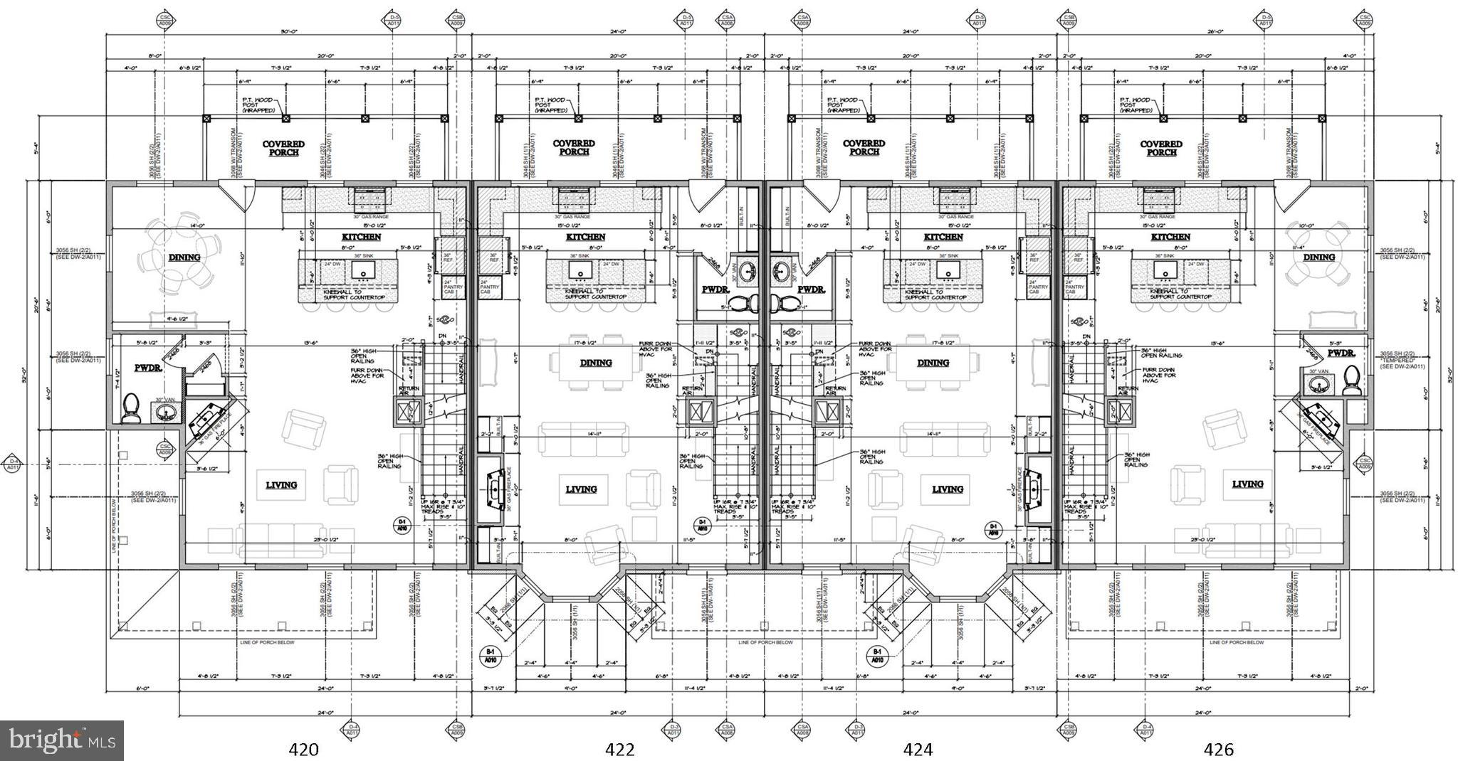 426 Chapel Alley Frederick, MD 21701 - Photo 52 of 53 Main Level Floor Plan