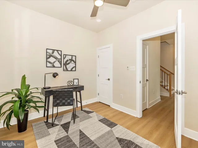 a view of empty room