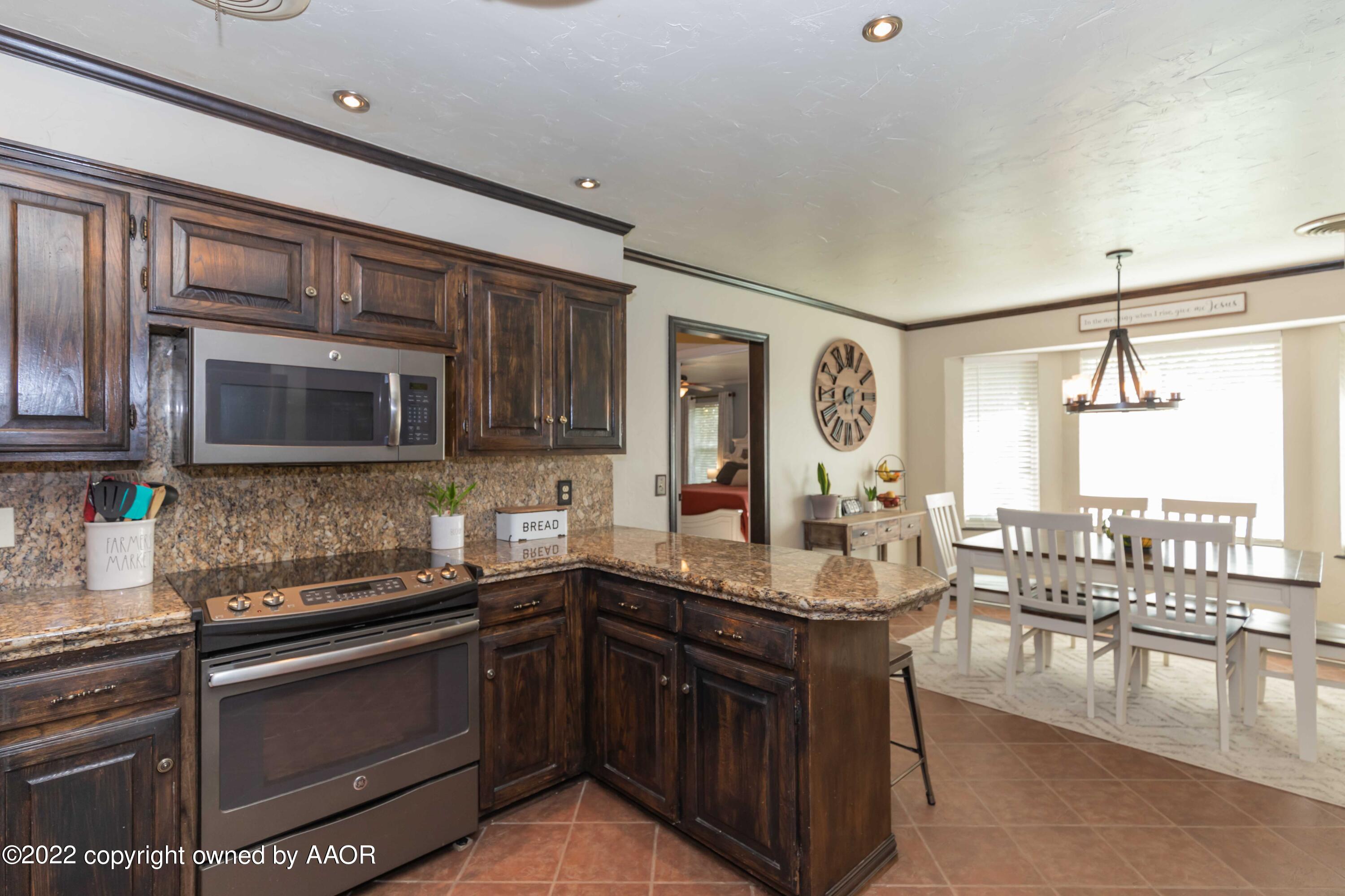 6410 Hamstead Drive Amarillo, TX 79109 - Photo 11 of 50 KITCHEN VIEW 3