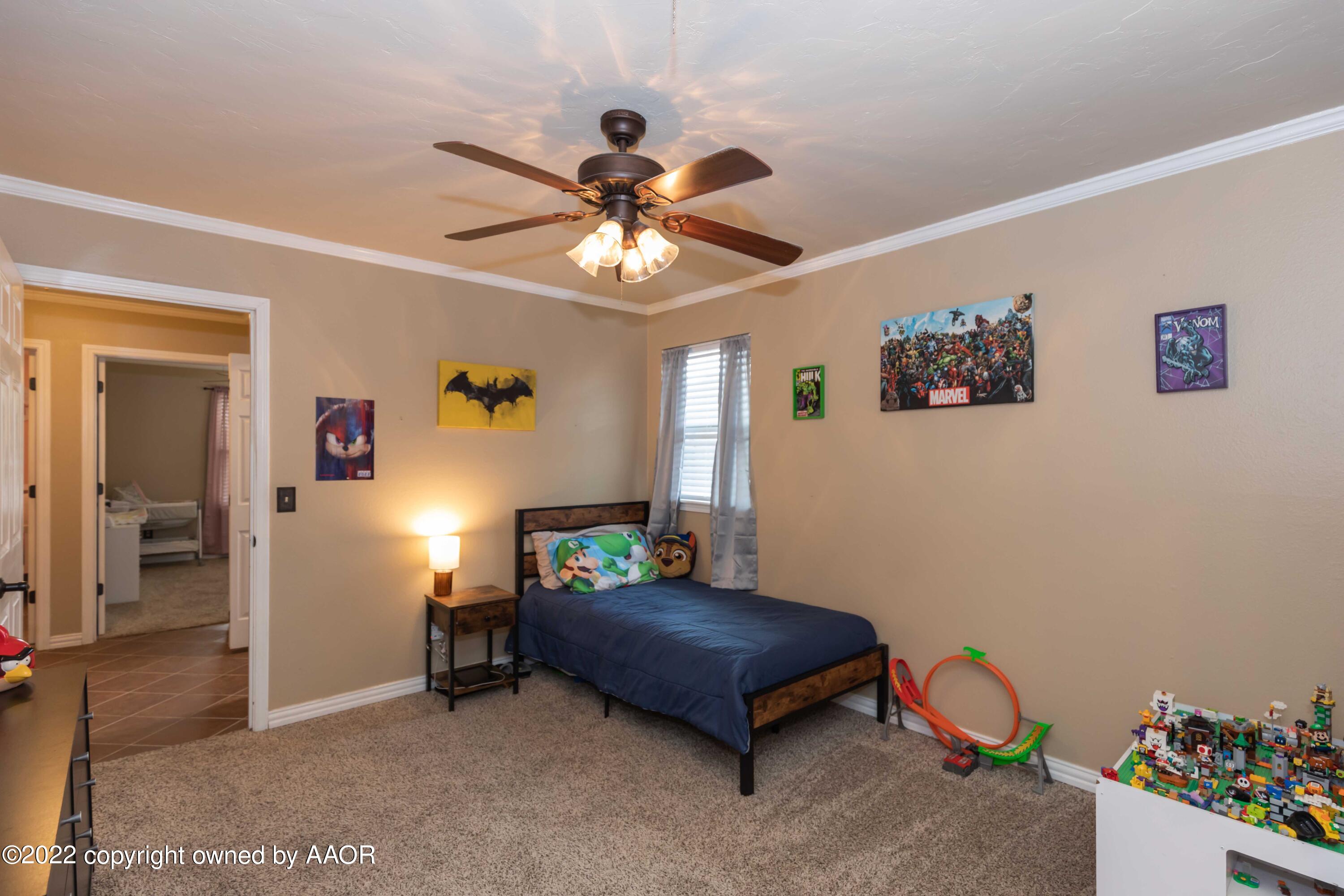 6410 Hamstead Drive Amarillo, TX 79109 - Photo 37 of 50 BEDROOM 4 VIEW 2