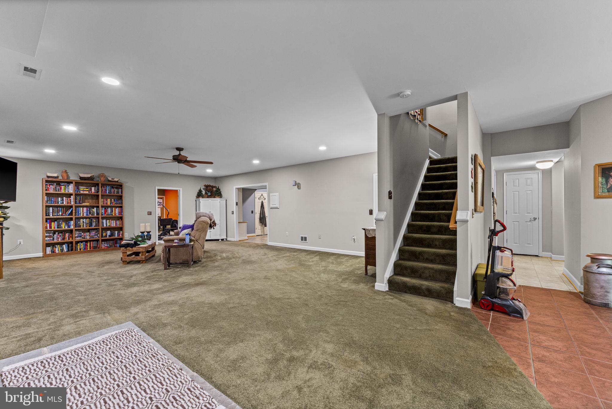6301 Georgetown Road Broad Run, VA 20137 - Photo 55 of 101 Expansive Lower Level with 9 ft Ceilings