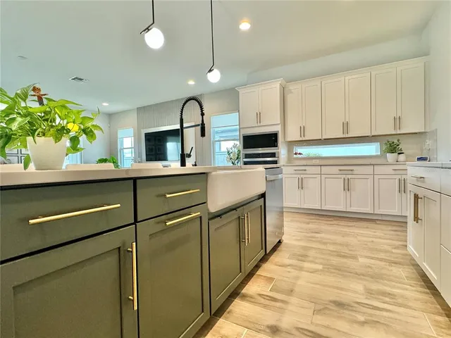 a bathroom that has a shower