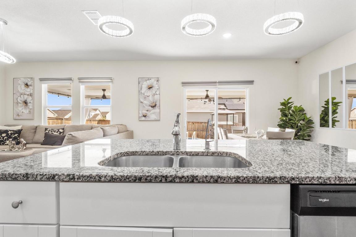 101 Magnum Force Drive Jarrell, TX 76537 - Photo 29 of 29 a bathroom with granite countertop double vanity and mirror
