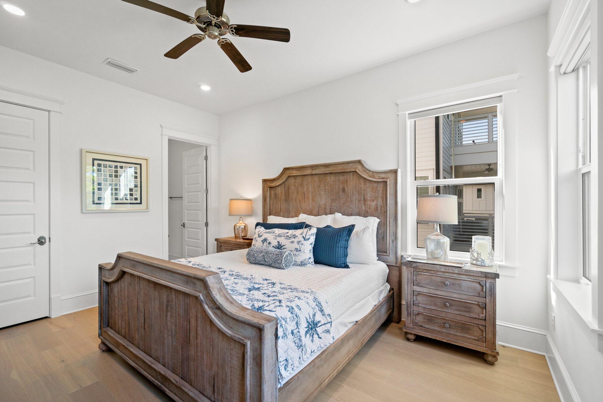 80 Seaboard Lane Santa Rosa Beach, FL 32459 - Photo 63 of 88 a bedroom with a bed and a window