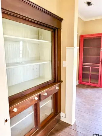 a kitchen with stainless steel appliances a stove and a refrigerator