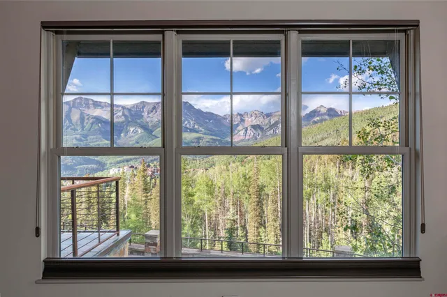 a view of front door