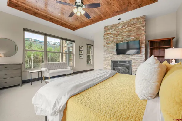 a large bathroom with a double vanity sink and a mirror
