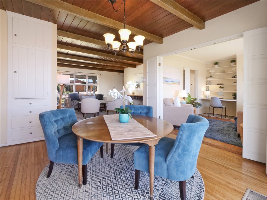 156 Vía Los Altos Redondo Beach, CA 90277 - Photo 7 of 25 a view of a dining room with furniture