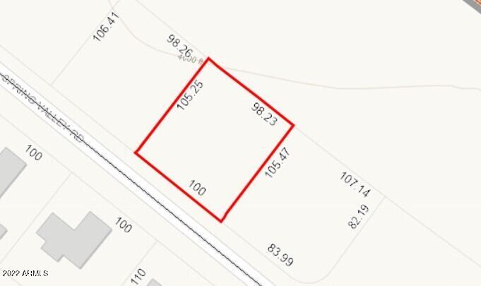 17082 East Spring Valley Road, Unit 829 Mayer, AZ 86333 - Photo 29 of 35 Lot Dimensions