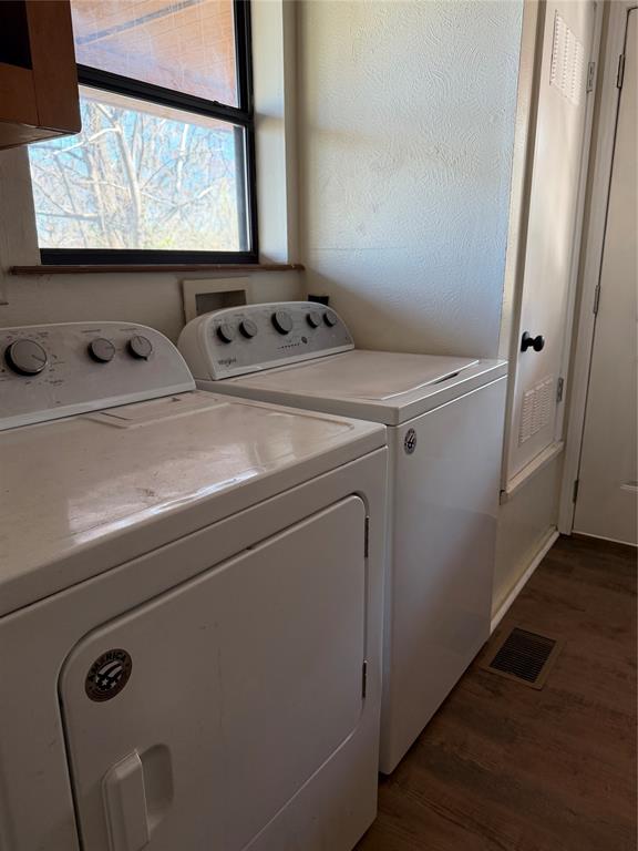 263 Highway 154 Ringgold, LA 71068 - Photo 13 of 38 utility room featuring dark wood-style flooring