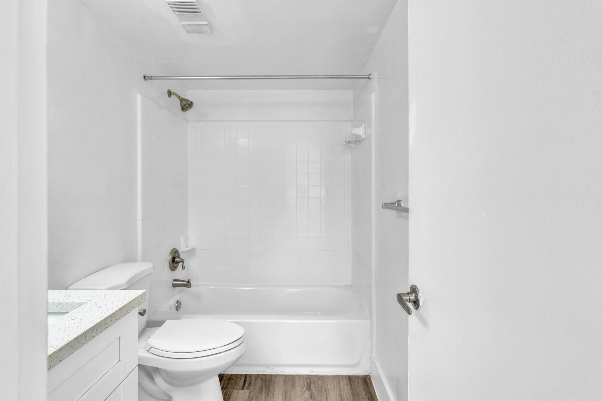 4481 West McNab Road, Unit 28 Pompano Beach, FL 33069 - Photo 22 of 45 a bathroom with a shower and a toilet