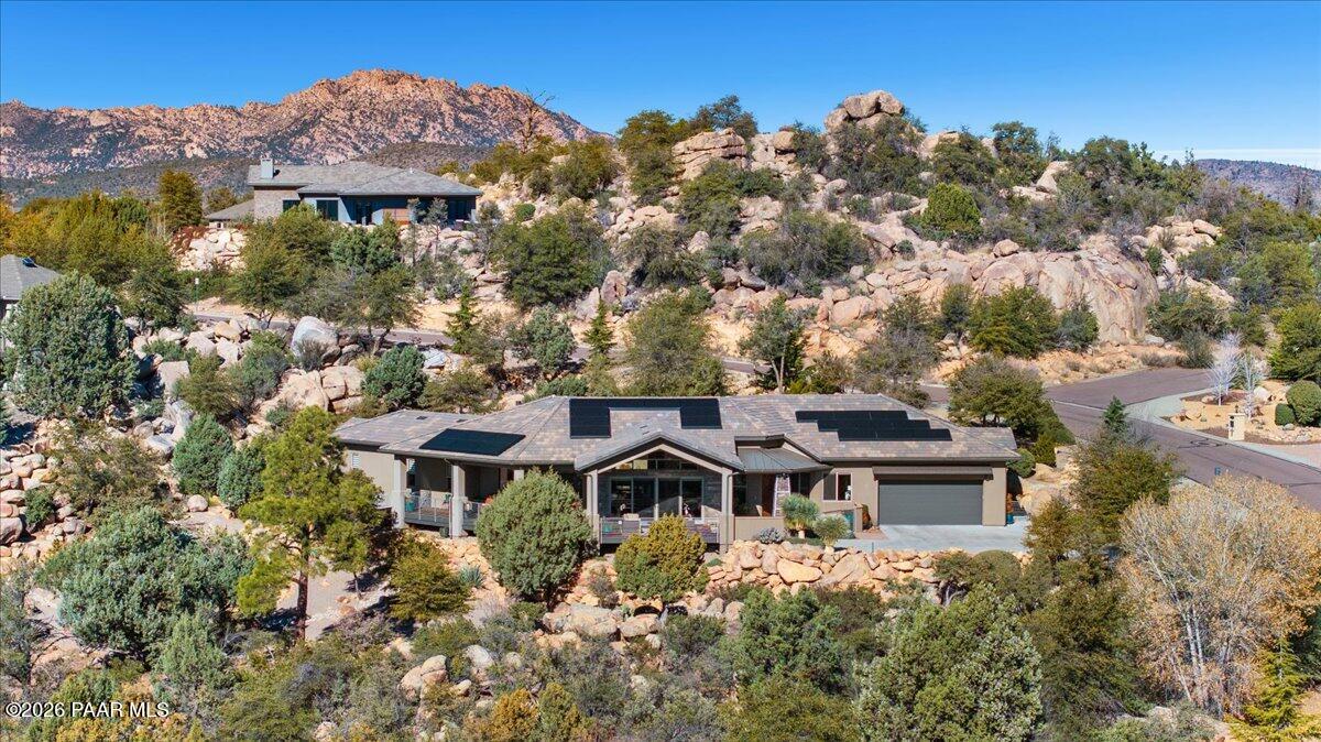 1370 Ridgewood Drive Prescott, AZ 86305 - Photo 2 of 53 Front Day Aerial