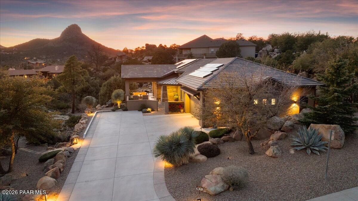 1370 Ridgewood Drive Prescott, AZ 86305 - Photo 3 of 53 Front Aerial