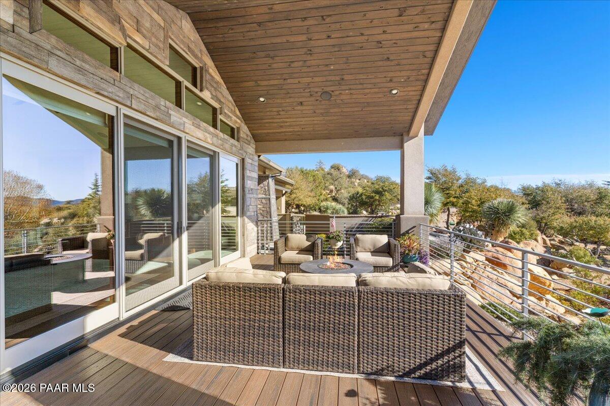1370 Ridgewood Drive Prescott, AZ 86305 - Photo 9 of 53 Front Deck