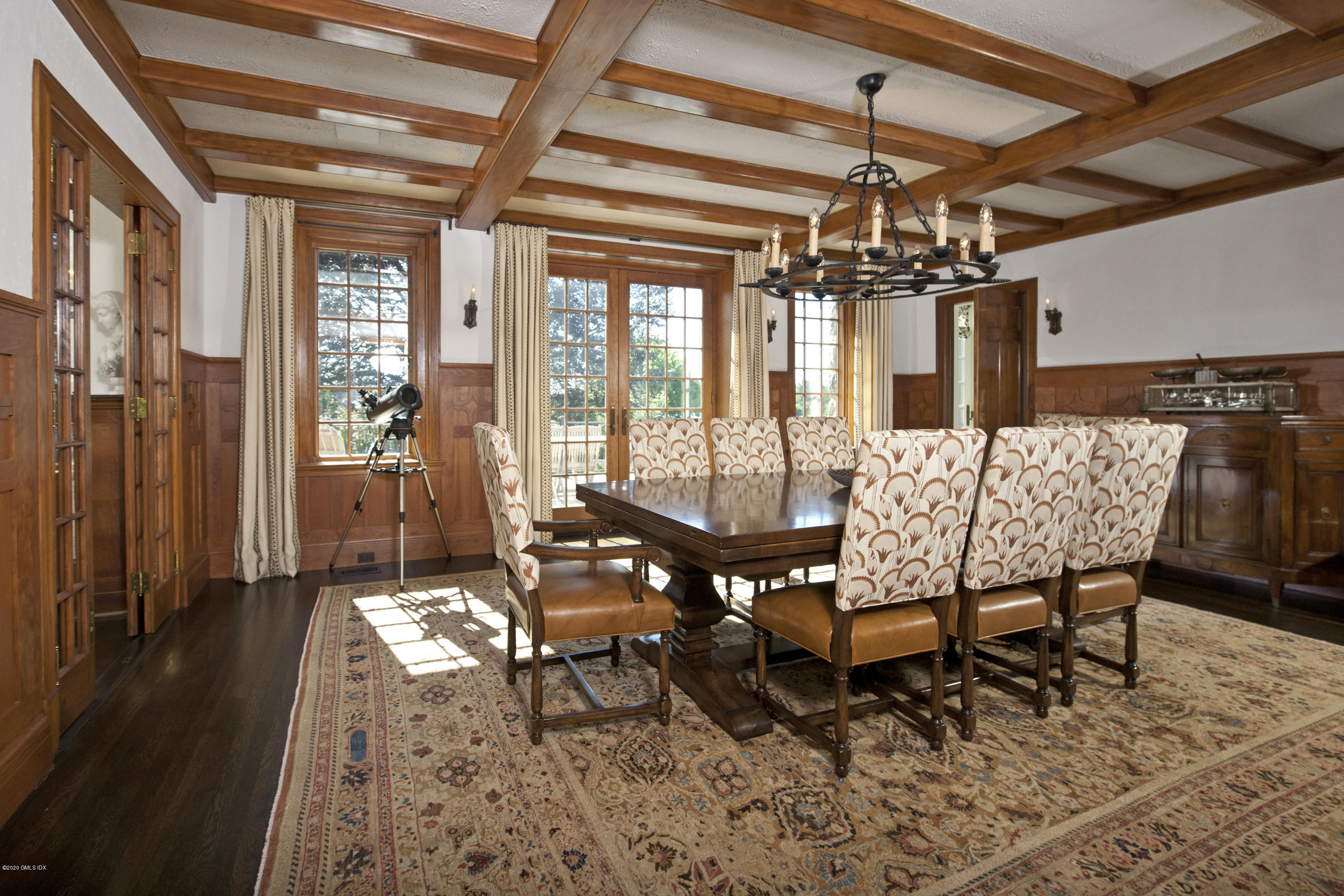 47 Carriglea Drive Riverside, CT 06878 - Photo 6 of 23 a outdoor dining space with furniture and wooden floor