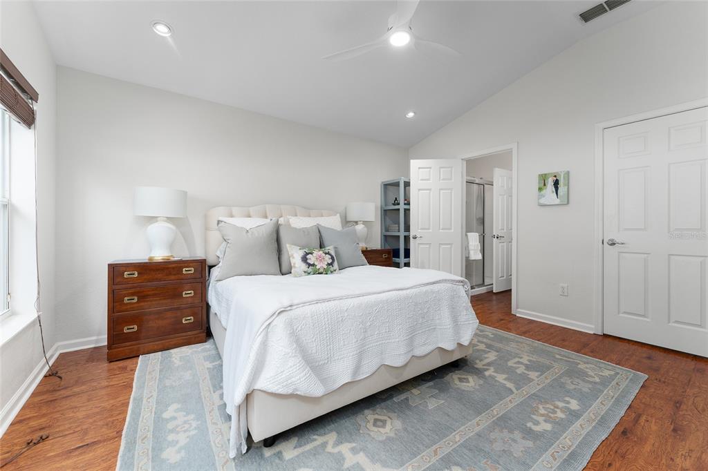 4080 Southwest 47th Court Ocala, FL 34474 - Photo 27 of 50 a bedroom with a bed and a window