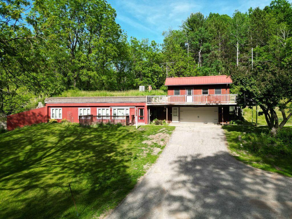 N8083 Amundson Coulee Road Farmington, WI 54636 - Photo 36 of 37 Lovely forest views from earth home