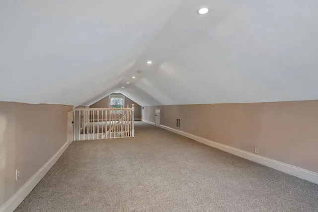 a view of a livingroom with a hallway