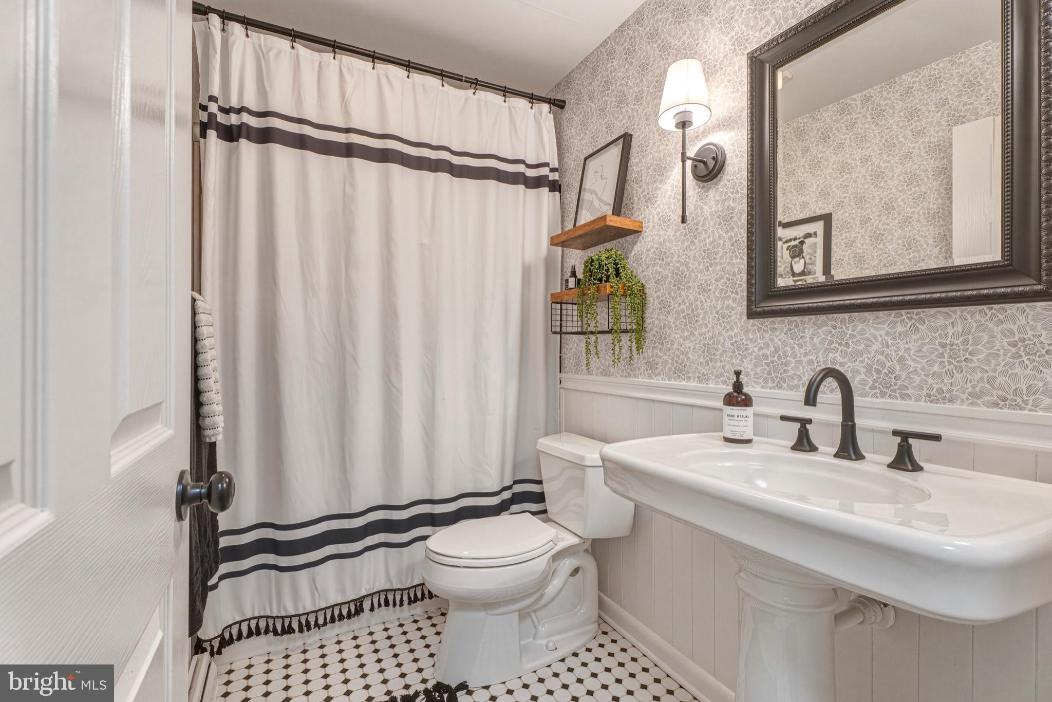 1102 Greenway Road Cockeysville, MD 21030 - Photo 24 of 47 Chic bathroom with timeless elegance.