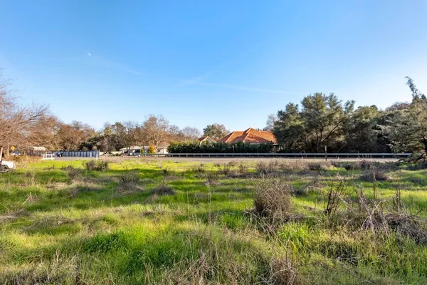 a view of an outdoor space and swimming pool