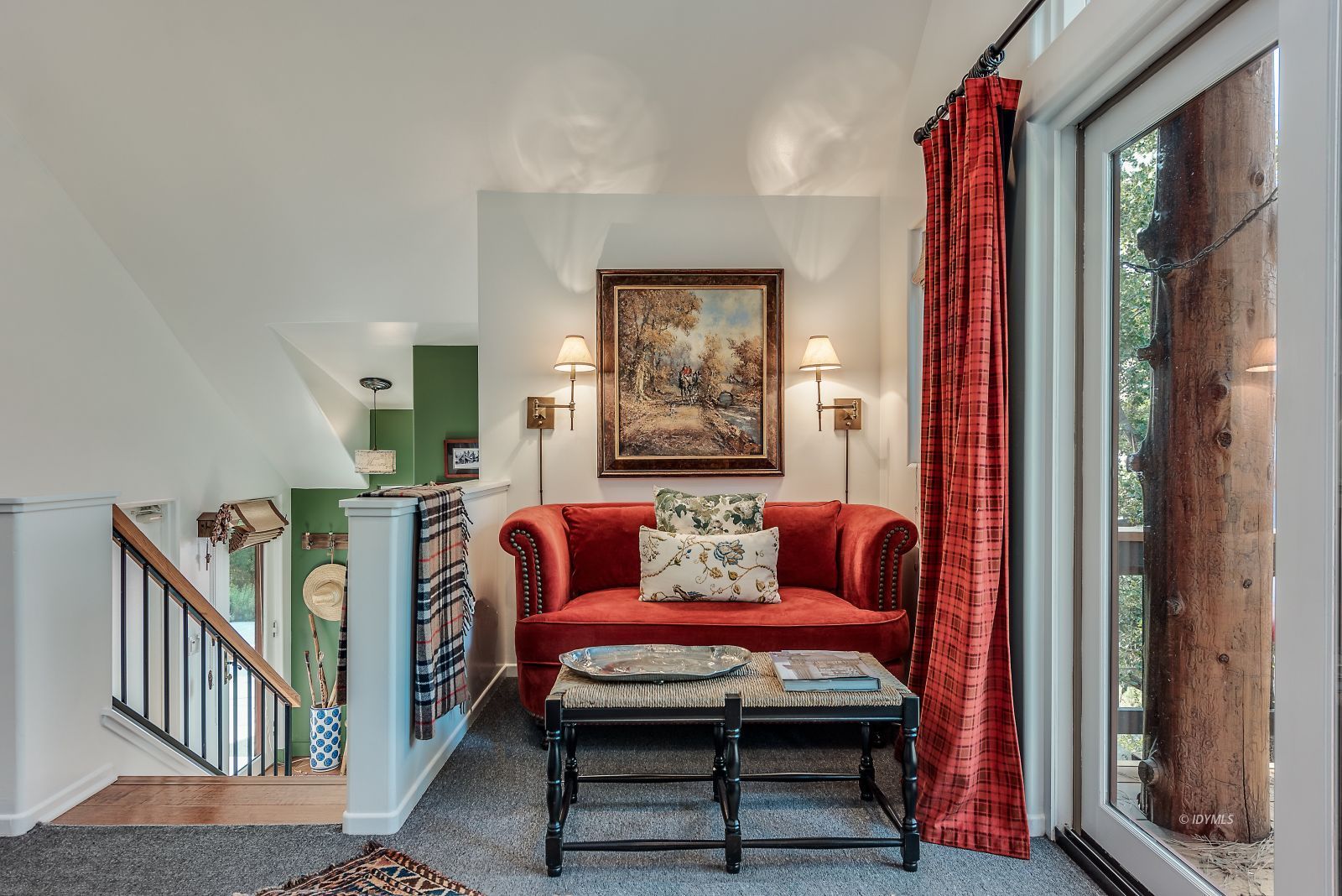 52430 Double View Drive Idyllwild, CA 92549 - Photo 15 of 75 a bedroom with furniture and a window