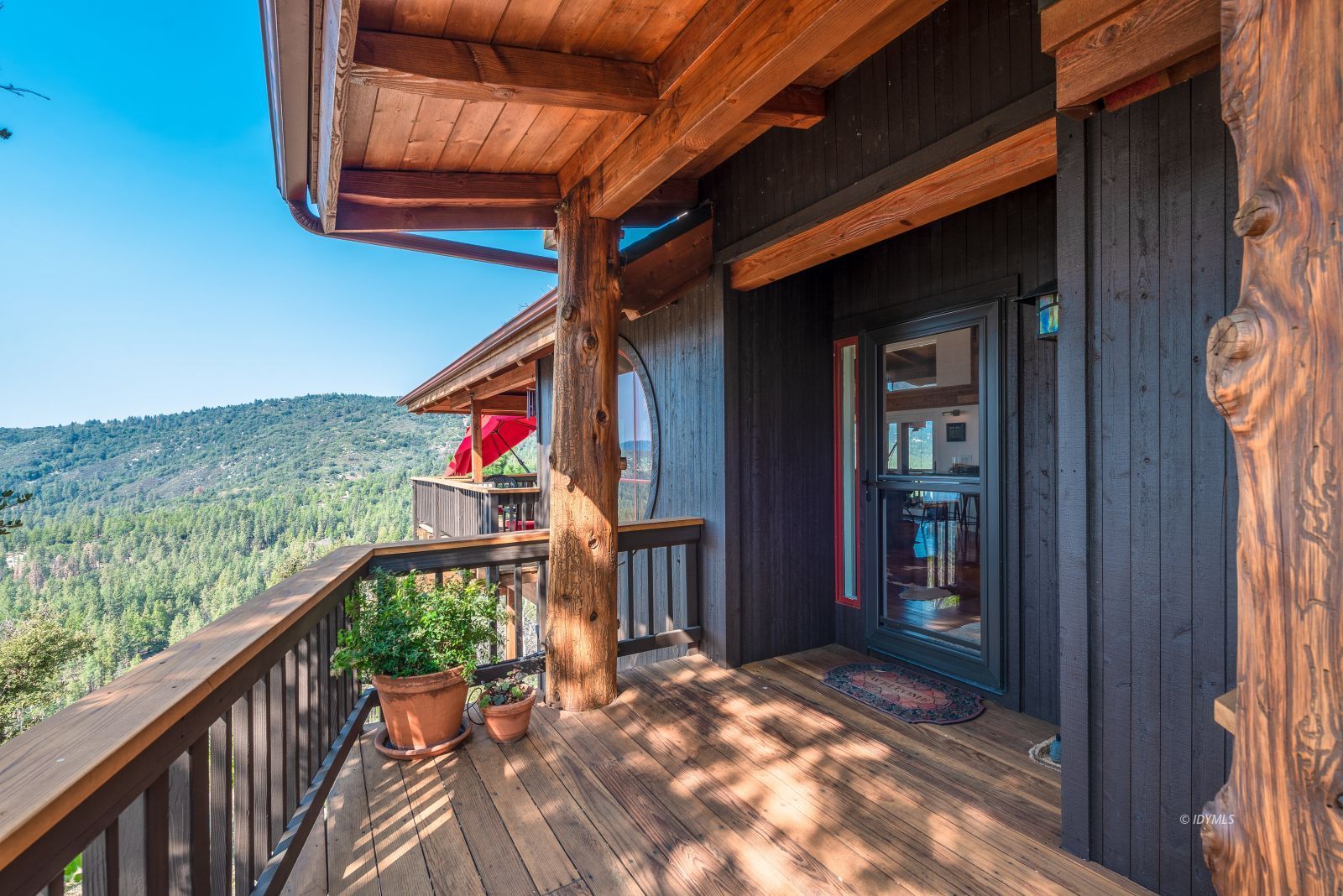 52430 Double View Drive Idyllwild, CA 92549 - Photo 27 of 75 a balcony view with a outdoor seating space