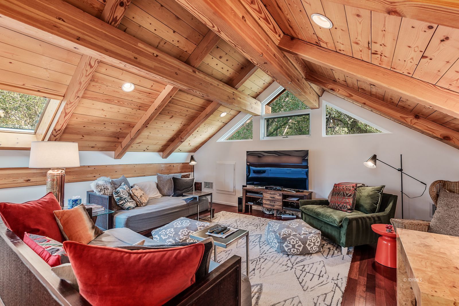 52430 Double View Drive Idyllwild, CA 92549 - Photo 61 of 75 a living room with furniture a air conditioner vent and a window