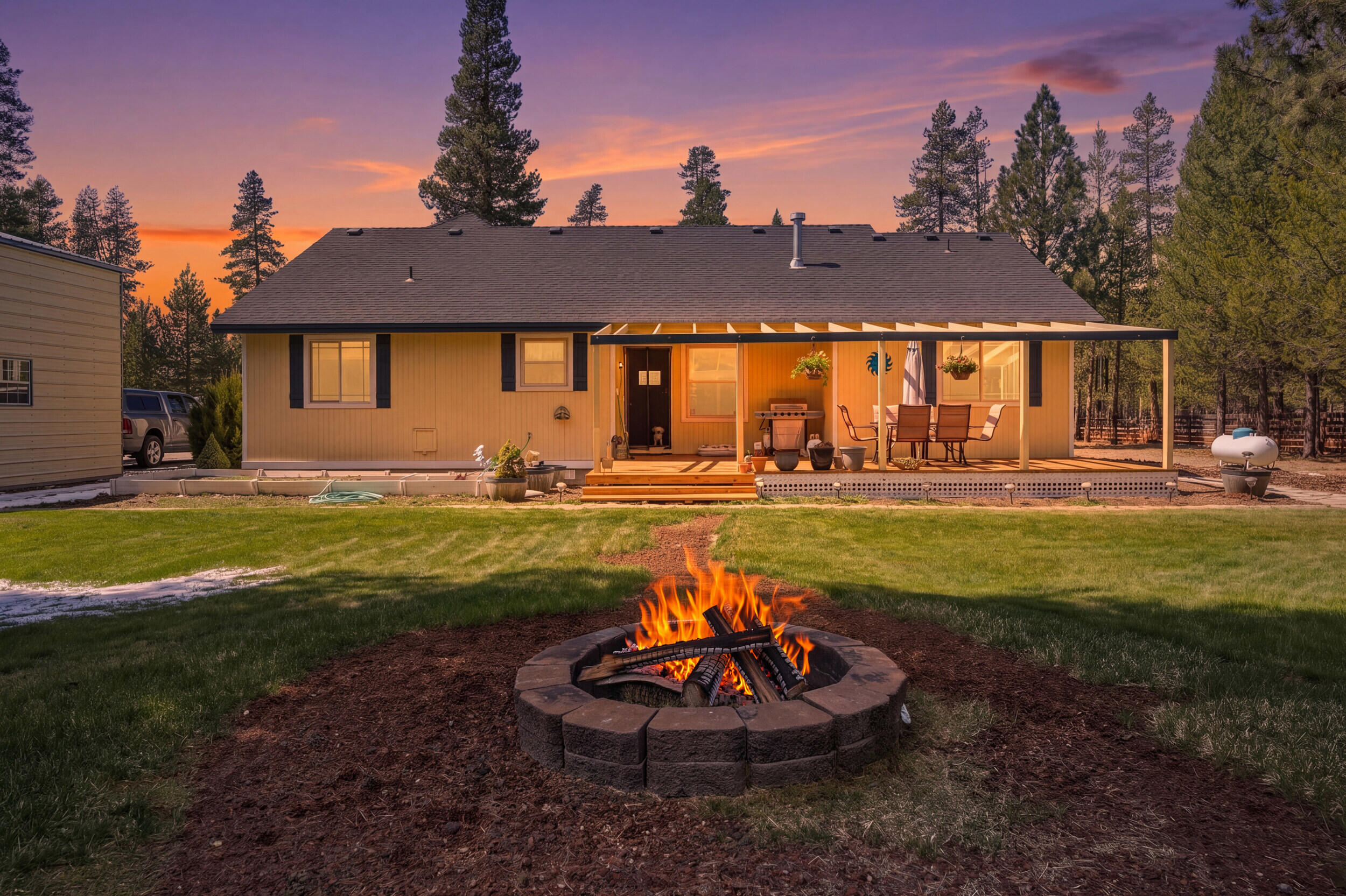 145343 Birchwood Road La Pine, OR 97739 - Photo 39 of 59 145343_birchwood_twilight