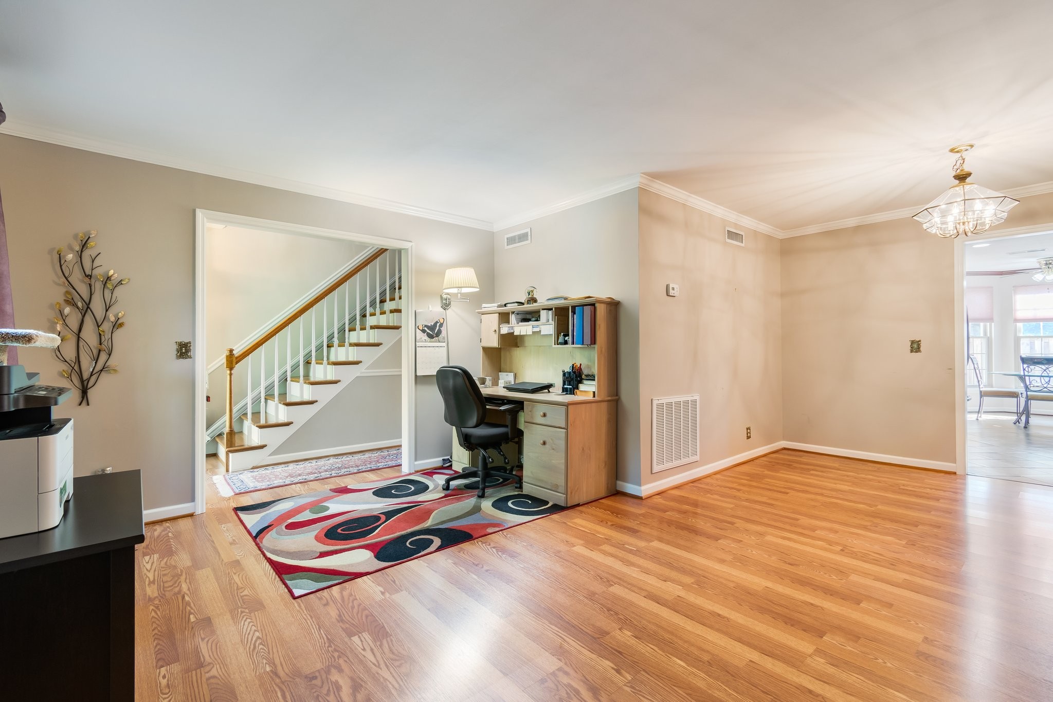 1359 General George Patton Road Nashville, TN 37221 - Photo 8 of 41 a view of an empty room with workspace and wooden floor