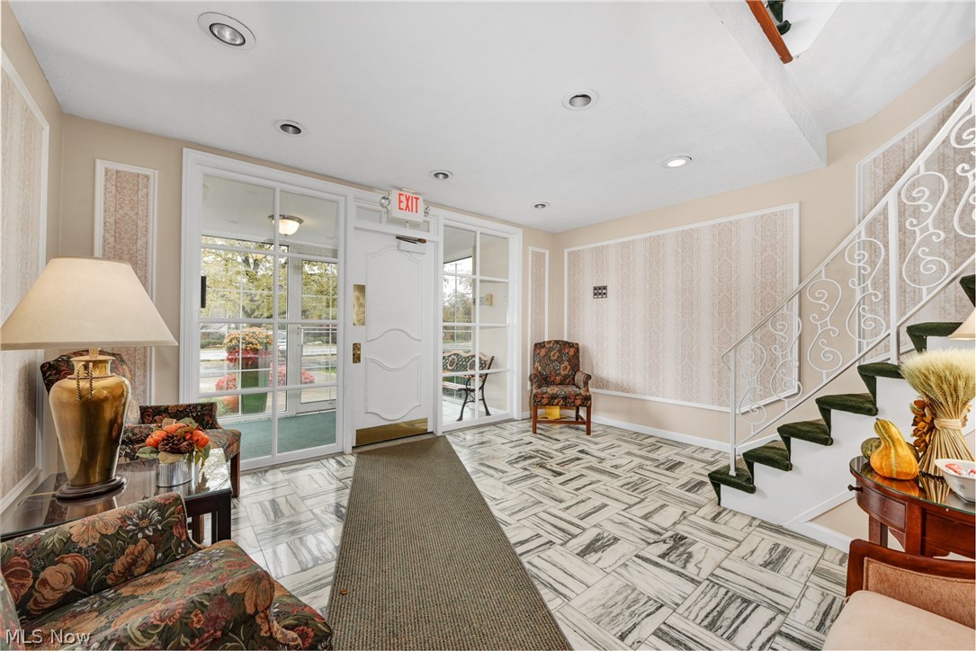 Welcoming front lobby