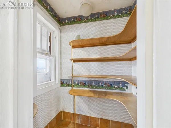 a view of water heater room