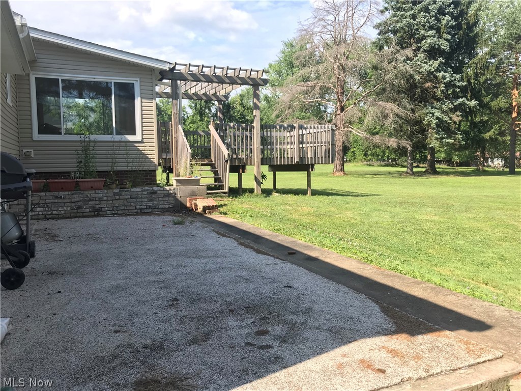 9111 Shepard Road Macedonia, OH 44056 - Photo 3 of 21 Shady Patio overlooks huge yard!
