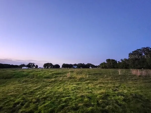 a view of a green field