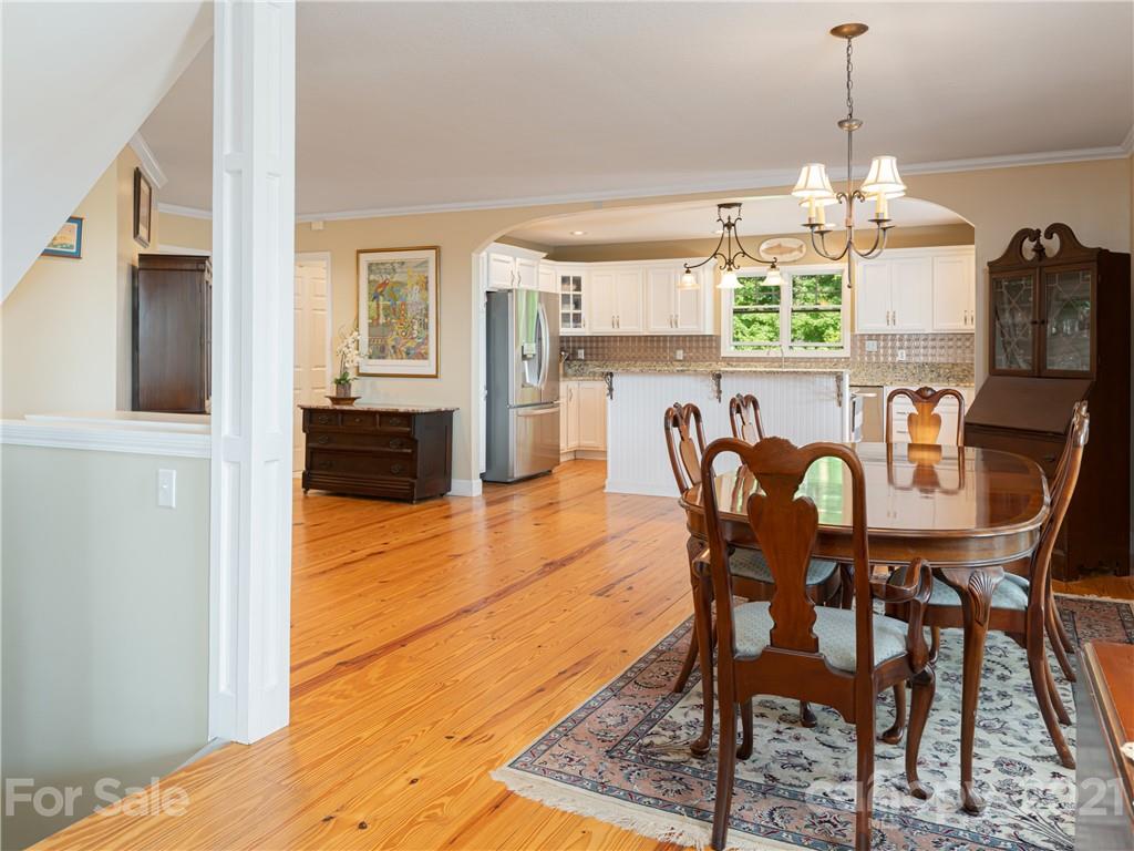 10 Powder Ridge Drive Asheville, NC 28803 - Photo 17 of 46 a dining room with furniture and window