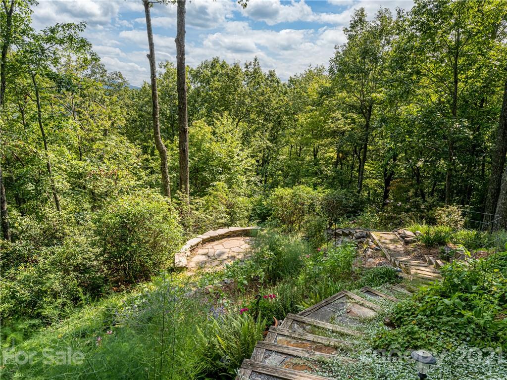10 Powder Ridge Drive Asheville, NC 28803 - Photo 35 of 46 a view of a garden