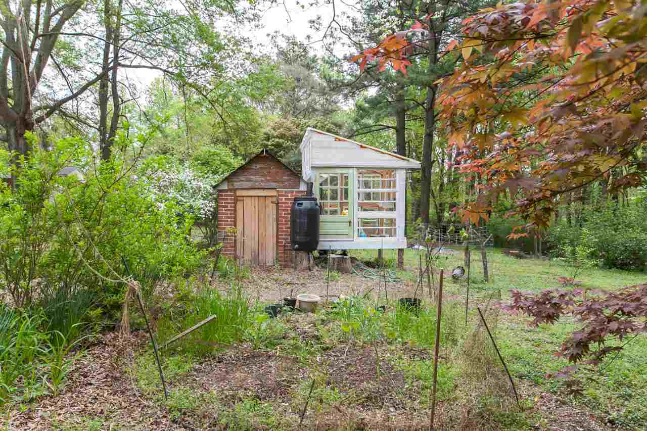 2509 Pickett Road Durham, NC 27705 - Photo 23 of 25 Potting shed adjacent to old well, which is no longer in use. Potting Shed