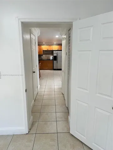 a view of a door of a house