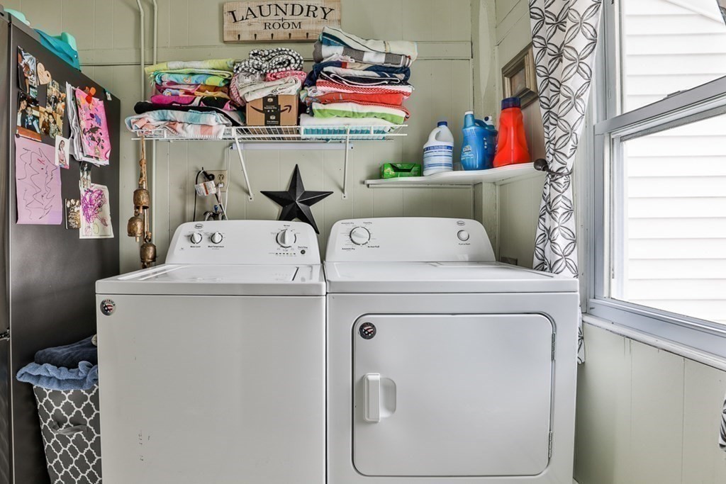 50 Mission Road Tyngsborough, MA 01879 - Photo 24 of 41 a utility room with dryer and washer