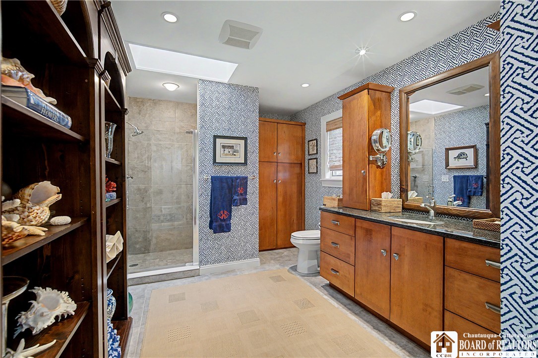 4128 Alm Road Ellery, NY 14712 - Photo 29 of 44 Recently remodeled first floor bath...tiled shower