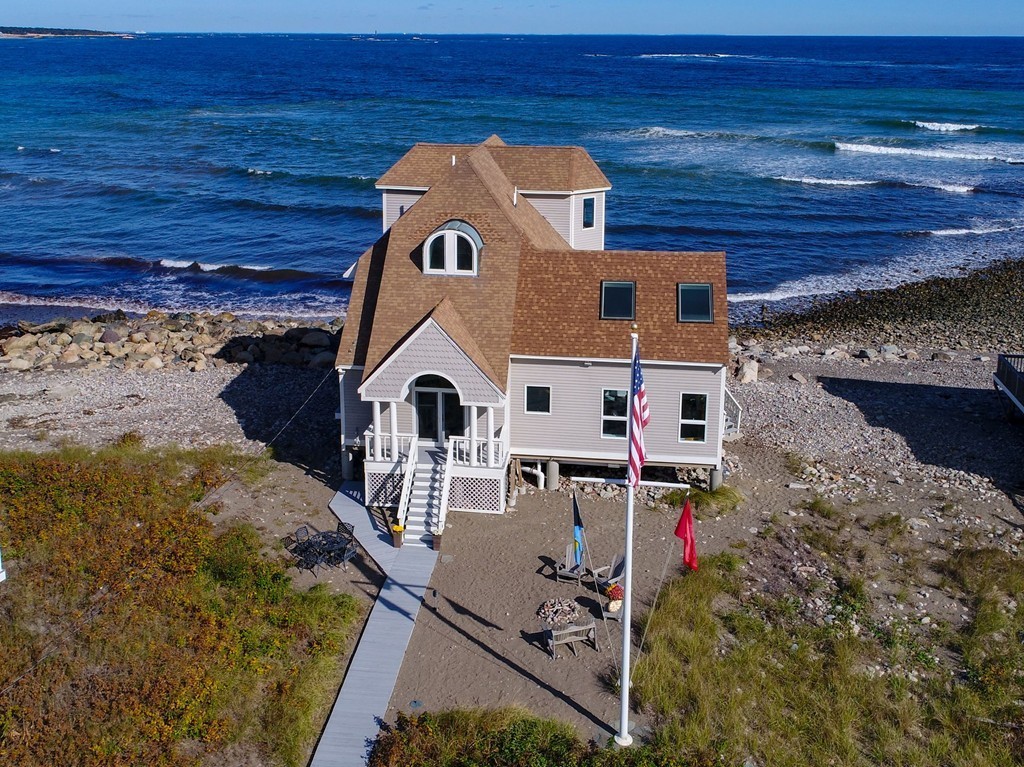 73 Seaside Road Scituate, MA 02066 - Photo 27 of 27 a aerial view of a house with a yard
