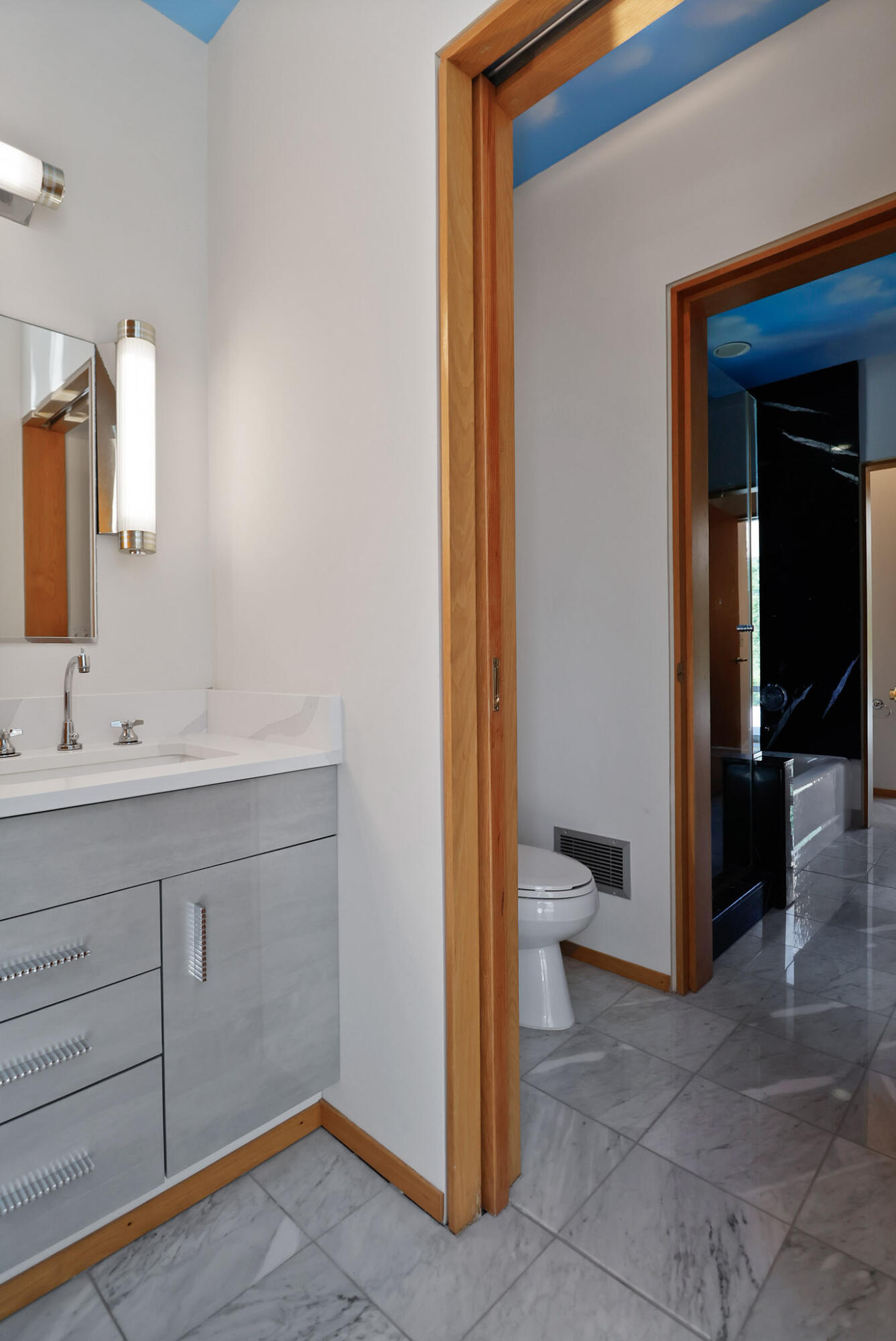 8692 East 200 South Knox, IN 46534 - Photo 42 of 101 a bathroom with a sink and a toilet