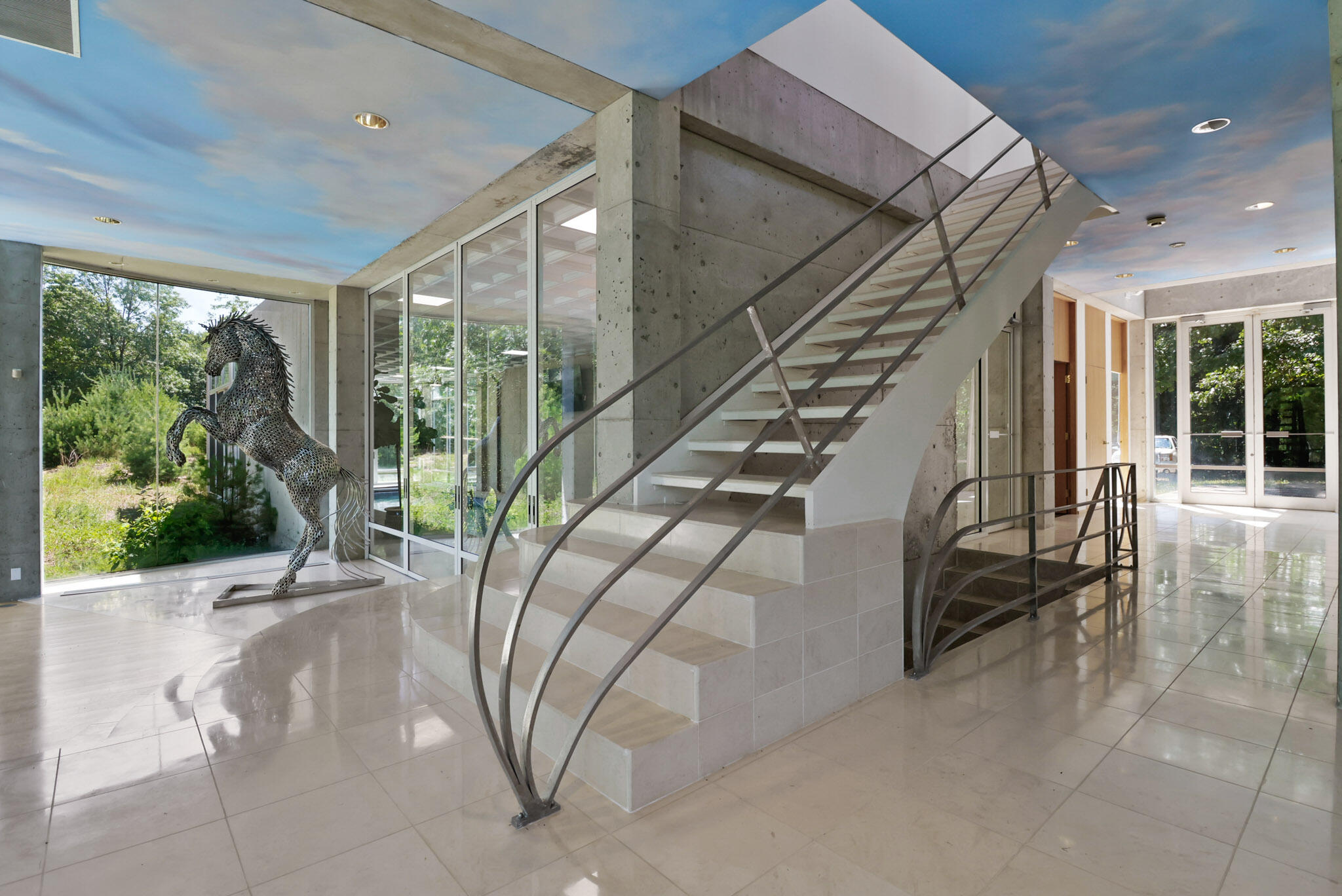 8692 East 200 South Knox, IN 46534 - Photo 9 of 101 a view of entryway and hall with wooden floor