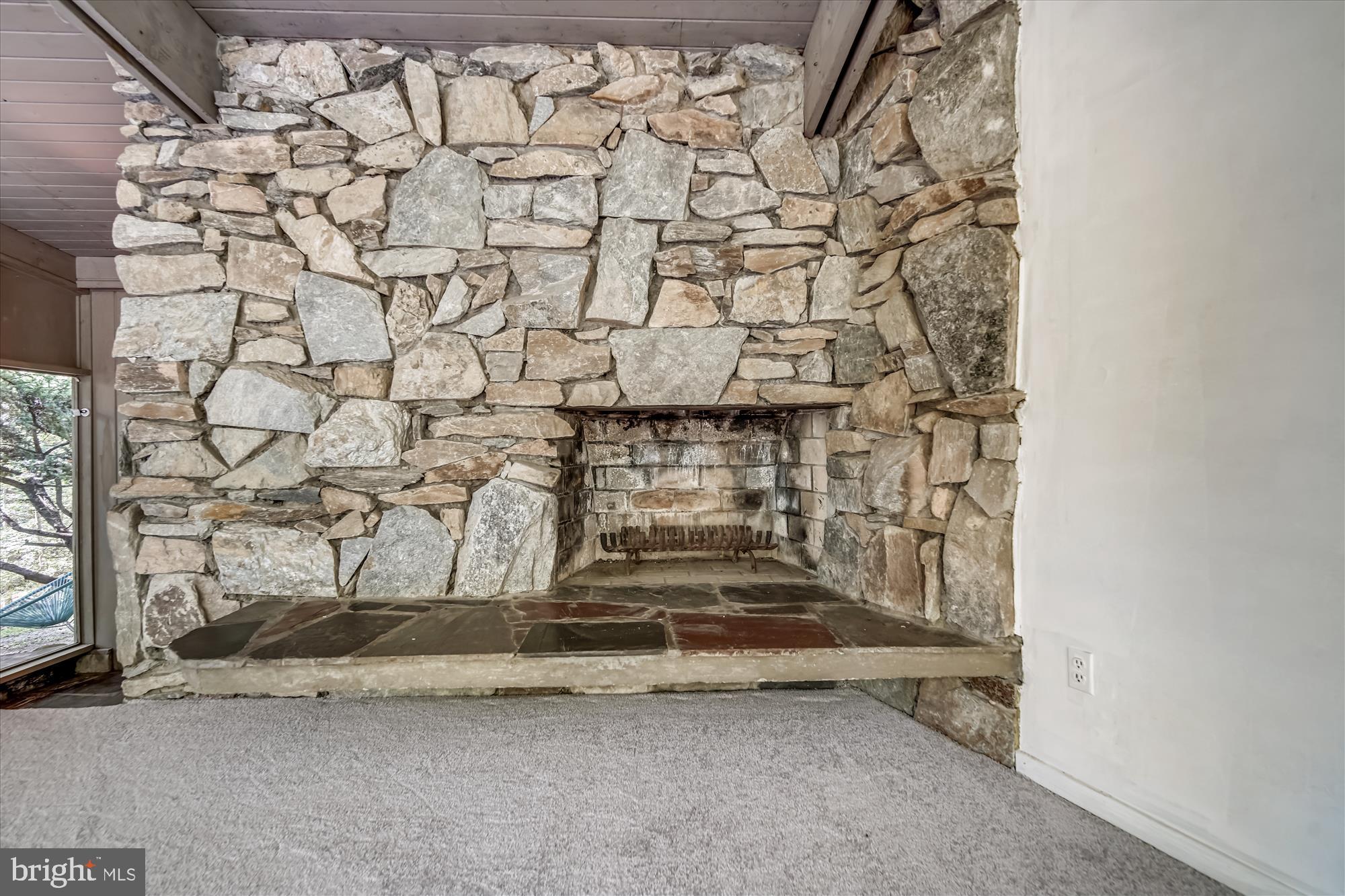 14711 Reserve Road Accokeek, MD 20607 - Photo 14 of 63 Massive stone fireplace in great room