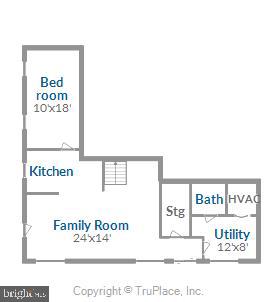 14711 Reserve Road Accokeek, MD 20607 - Photo 62 of 63 Lower level floor plan
