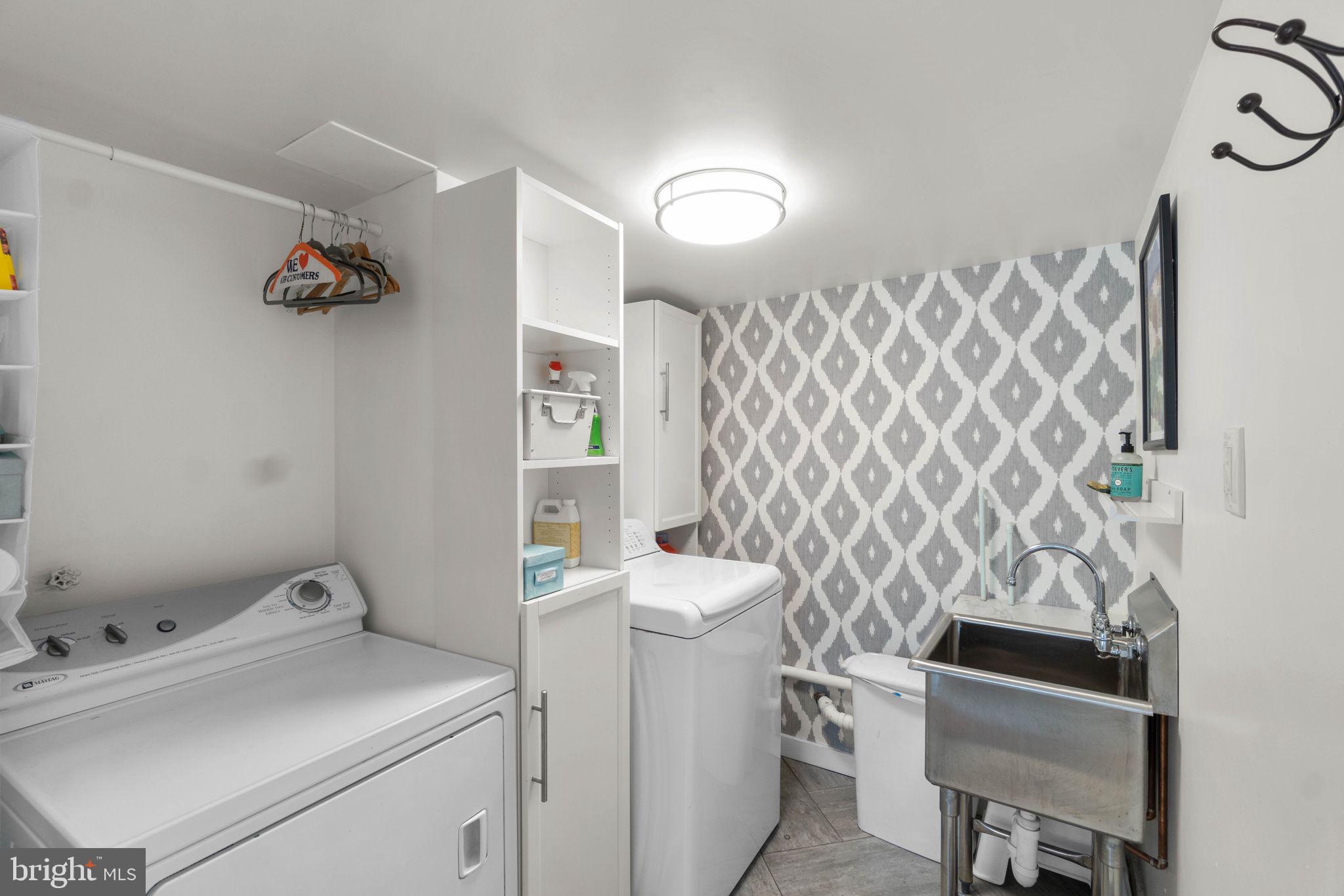 3916 Keith Place Annandale, VA 22003 - Photo 49 of 65 Finished, well-designed laundry room